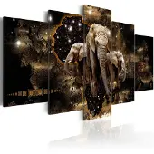 Artgeist Brown Elephants taulusetti
