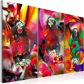 Artgeist Crazy Monkeys taulusetti