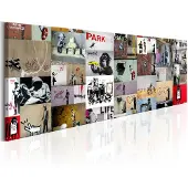 Artgeist Art of Collage: Banksy taulu