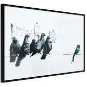Artgeist Banksy: Pigeons juliste