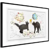 Artgeist Cat Fight juliste