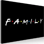 Artgeist Family (1 Part) Wide taulu