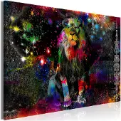 Artgeist Colourful Africa (1 Part) Wide taulu