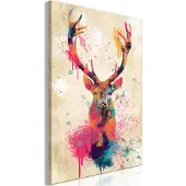 Artgeist Watercolor Deer (1 Part) Vertical taulu