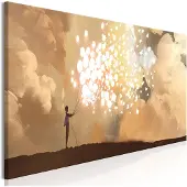 Artgeist Fluttering Balloons (1 Part) Narrow taulu
