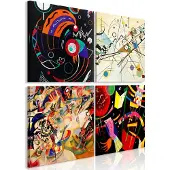 Artgeist Colours Dance (4 Parts) taulusetti