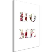 Artgeist Home in Flowers (1 Part) Vertical taulu
