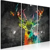 Artgeist Rainbow Deer (3 Parts) taulusetti