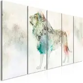 Artgeist Colourful King (5 Parts) Narrow taulusetti