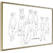 Artgeist Meerkat Lookout juliste
