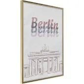 Artgeist Pastel Berlin juliste