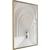 Artgeist White Colonnade juliste