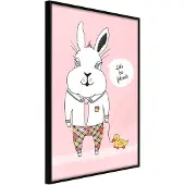 Artgeist Friendly Bunny juliste