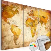 Artgeist Antique Travel [Cork Map] korkkitaulusetti