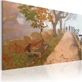 Artgeist Syksyinen Promenade taulu