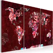Artgeist Ruby World taulusetti