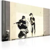 Artgeist Sniper And Child By Banksy taulu