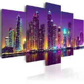 Artgeist Purple Nights taulusetti