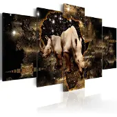 Artgeist Golden Rhino Wide taulusetti