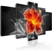 Artgeist Smoky Flower taulusetti