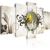 Artgeist Yellow Bird taulusetti