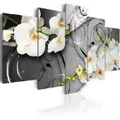 Artgeist Milky Orchids taulusetti