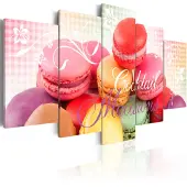Artgeist Sweet Macarons taulusetti