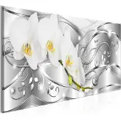 Artgeist Flowering Narrow Silver taulu