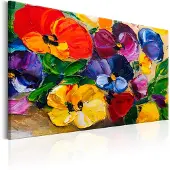 Artgeist Spring Pansies taulu