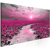 Artgeist Lilies And Sunset Narrow taulu