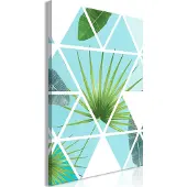 Artgeist Geometric Palm Vertical taulu