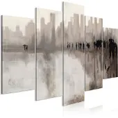 Artgeist City In The Rain Wide taulusetti