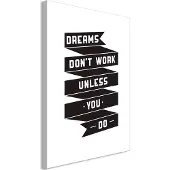Artgeist Dreams Don'T Work Vertical taulu