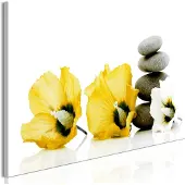 Artgeist Calm Mallow Narrow Yellow taulu