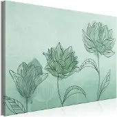 Artgeist Three Flowers Wide taulu