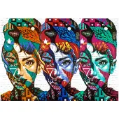 Kärkkäinen Artgeist Colorful Faces fototapetti