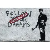 Kärkkäinen Artgeist Dreams Cancelled (Banksy) fototapetti