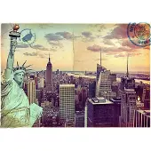 Artgeist Postcard From New York fototapetti