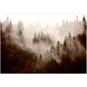 Kärkkäinen Artgeist Mountain Forest (Sepia) itseliimautuva fototapetti
