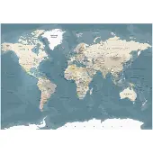 Kärkkäinen Artgeist Vintage World Map fototapetti
