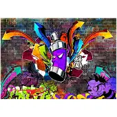 Kärkkäinen Artgeist Graffiti: Colourful Attack fototapetti