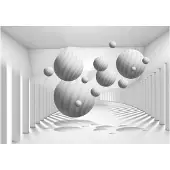 Artgeist Balls In White fototapetti