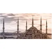 Artgeist Sininen moskeija - Istanbul fototapetti XXL