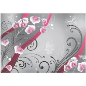 Artgeist Pink Orchids - Variation fototapetti