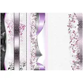 Artgeist Parade Of Orchids In Violet fototapetti
