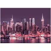 Kärkkäinen Artgeist Nyc: Purple Nights fototapetti