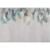 Kärkkäinen Artgeist Colourful Feathers itseliimautuva fototapetti