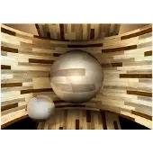 Kärkkäinen Artgeist Wooden Orbit fototapetti