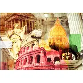 Artgeist Rome - Collage fototapetti