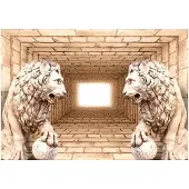 Kärkkäinen Artgeist Mystery Of Lions itseliimautuva fototapetti
